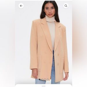 BRANDNEW NEVERWORN F21 camel blazer